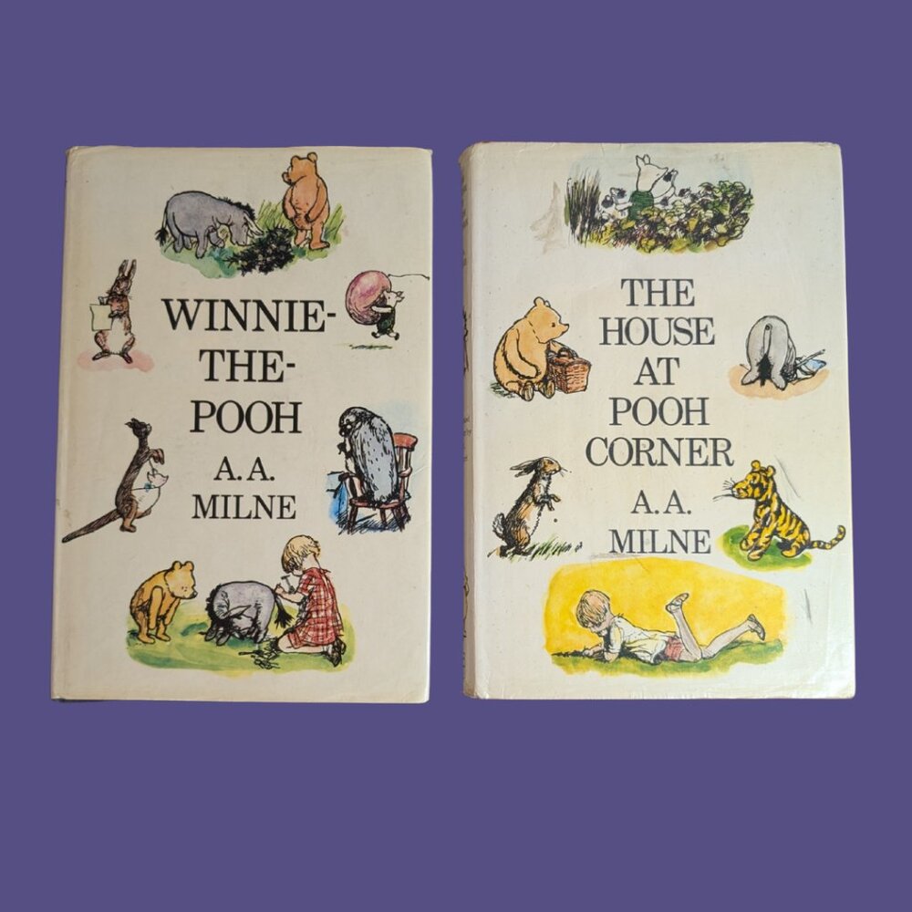 Vintage Winnie-the-Pooh & The House at Pooh Corner (A.A. Milne, 1979)